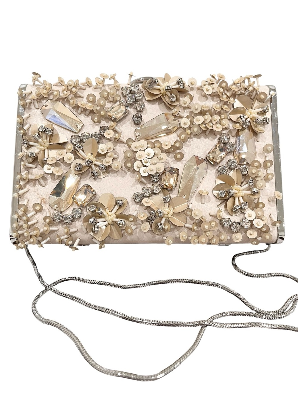 Henri Bendel RARE RARE RARE Embellished Party Box & Dusty NWOT - Picture 3 of 11